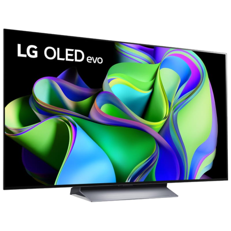 LG OLED evo OLED77C34LA.AEU 77 4K Ultra HD Smart TV Wifi Prata - Televisão - Item1