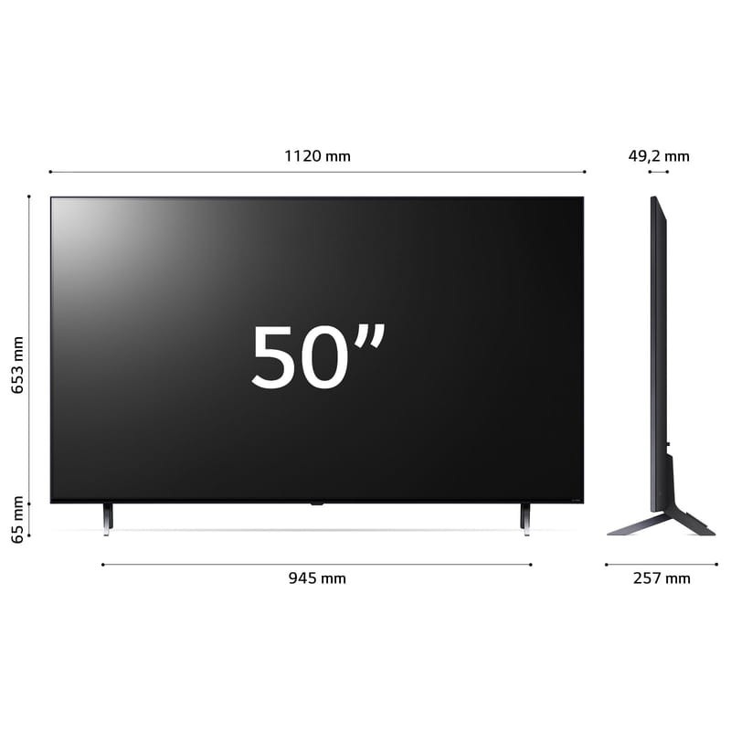 LG QNED 50QNED756RA.AEU 50 4K Ultra HD Smart TV Wifi Azul - Televisão - Item10