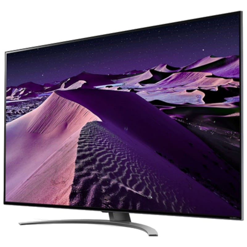 TV LED 55  LG 55NANO826QB, UHD 4K, Procesador Inteligente α5 Gen5 AI  Processor 4K, Smart TV, Negro
