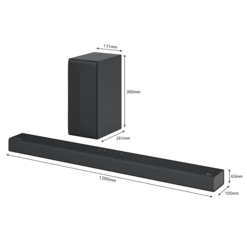 LG S65Q 3.1 420W Negro - Barra de Sonido - Ítem11