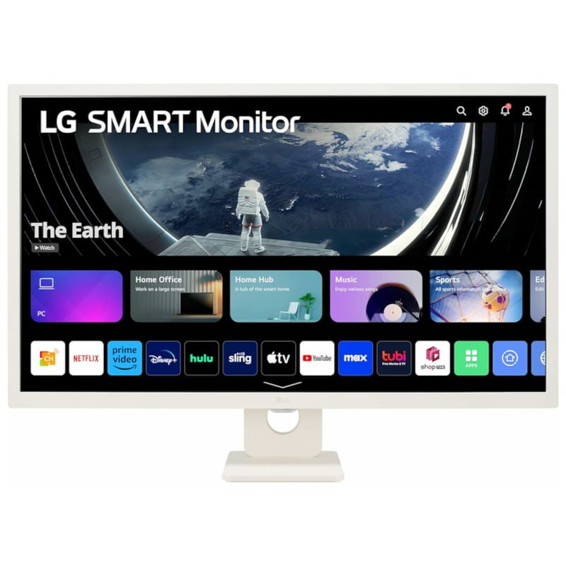 LG Smart 32SR50F-W.AEU 31.5 Full HD LED Smart LG MyView Blanco - Monitor PC - Ítem