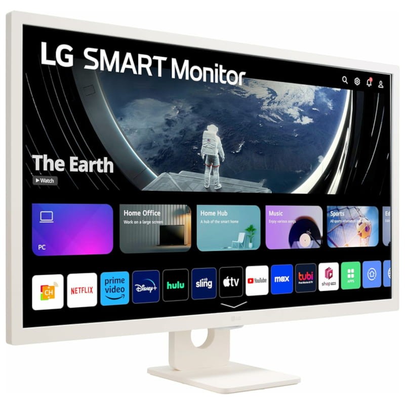 LG Smart 32SR50F-W.AEU 31.5 Full HD LED Smart LG MyView Blanco - Monitor PC - Ítem1