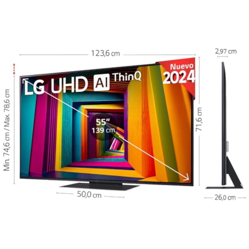 LG UHD 55UT91006LA 55 4K Ultra HD Smart TV Wifi Azul - TV - Item3