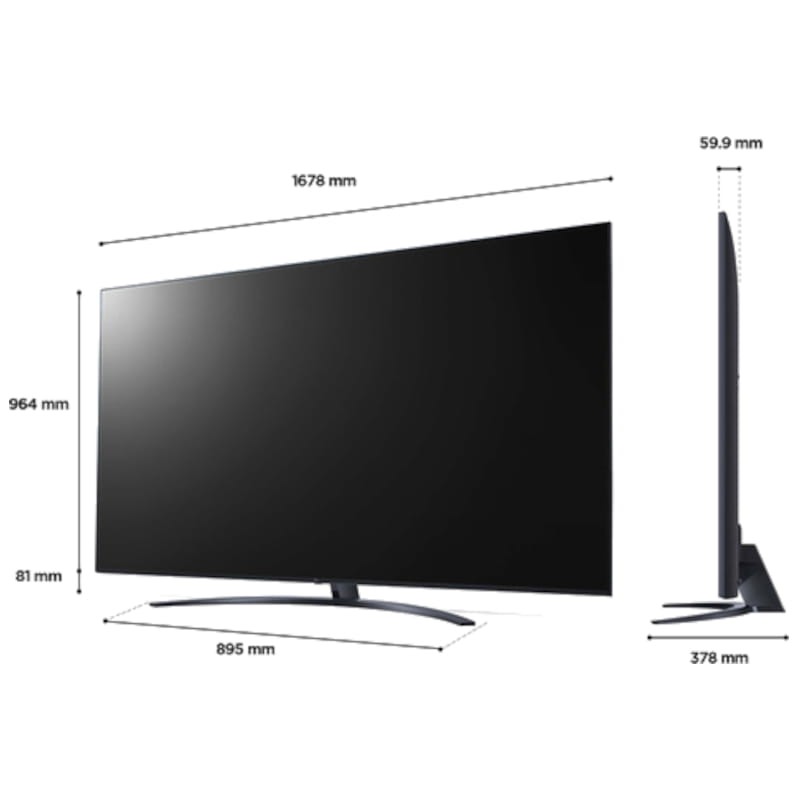 LG 75UQ91006LA 75 4K Ultra HD Smart TV Wifi Negro - Televisón - Ítem5
