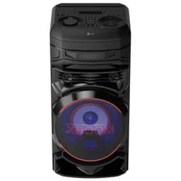 LG XBOOM RNC5 - Torre de sonido Vista frontal Luz Violeta
