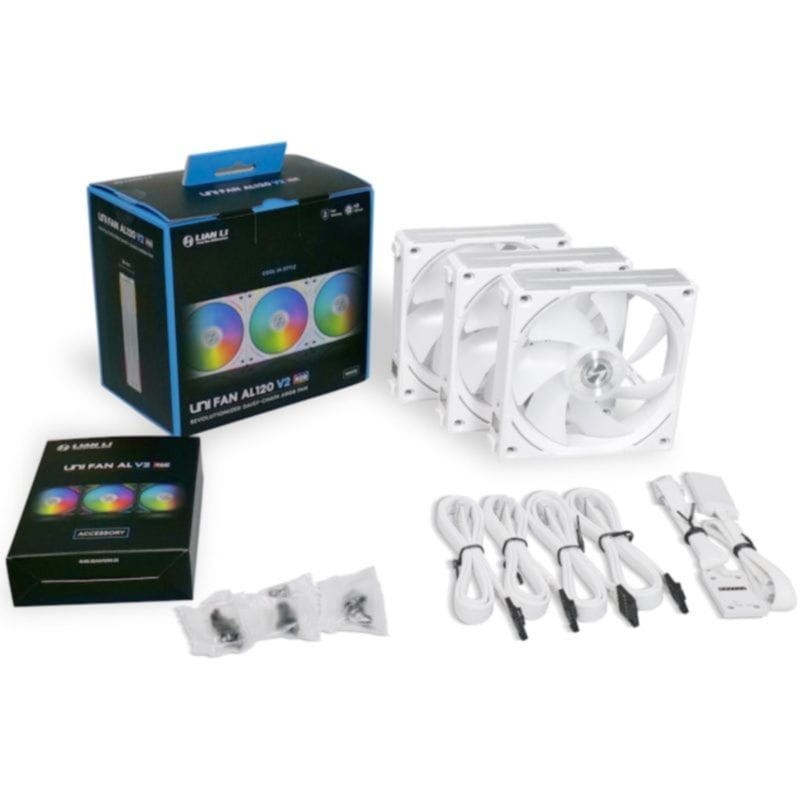 Lian Li UF-AL120V2-3W Branco - Sistema de arrefecimento para computador - Item5