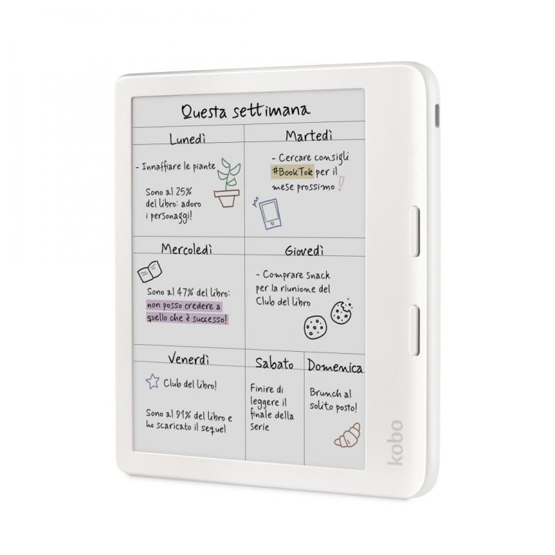  Kobo Libra Colour 32 GB Wifi Blanco - Lector de libros electrónicos - Ítem1