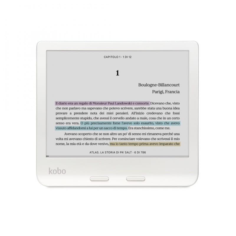  Kobo Libra Colour 32 GB Wifi Blanco - Lector de libros electrónicos - Ítem2