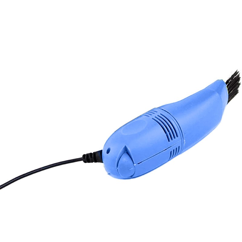 Limpador Teclados Elétrico USB Azul