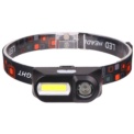 Lanterna Frontal LED/COB Runner Regulável 500 lumens Recarregável - Item