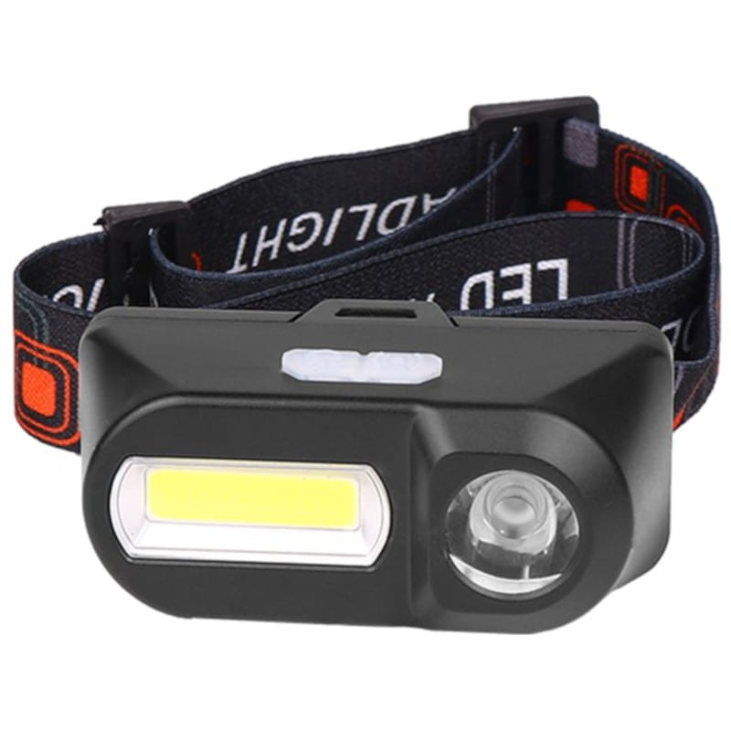 Lanterna Frontal LED/COB Runner Regulável 500 lumens Recarregável - Item2