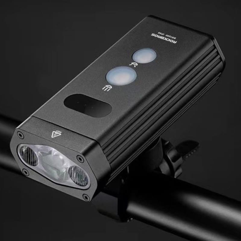 Lampe de Poche Vélo Rockbros BR2000 2000 Lumens Noir - Ítem2