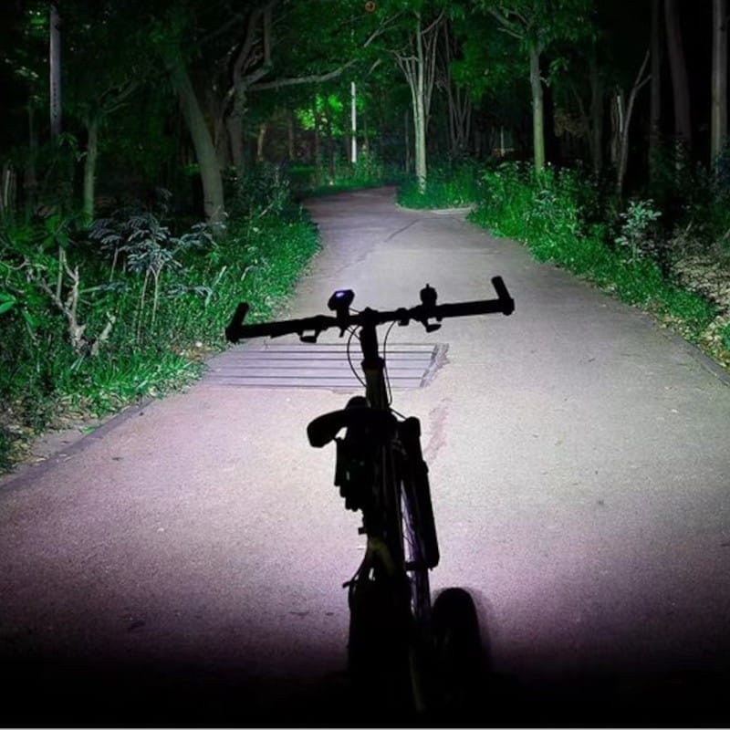 Lampe de Poche Vélo Rockbros BR2000 2000 Lumens Noir - Ítem4