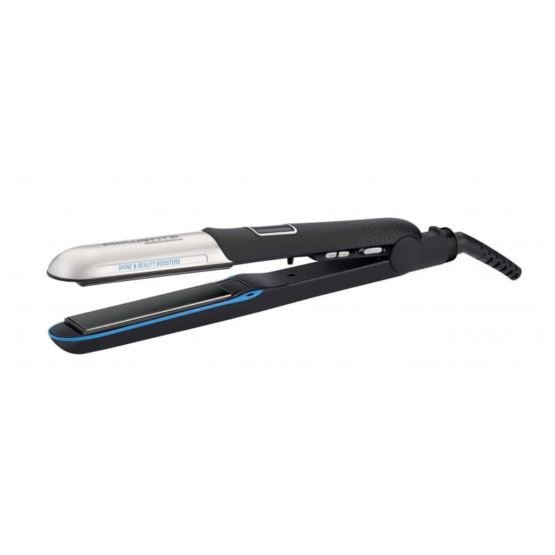 Plancha de pelo Rowenta Liss & Curl Ultimate Shine SF6220 Negro - Ítem