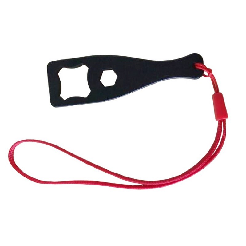Clé en aluminium CNC - Accessoire de caméra de sport noir - Ítem2