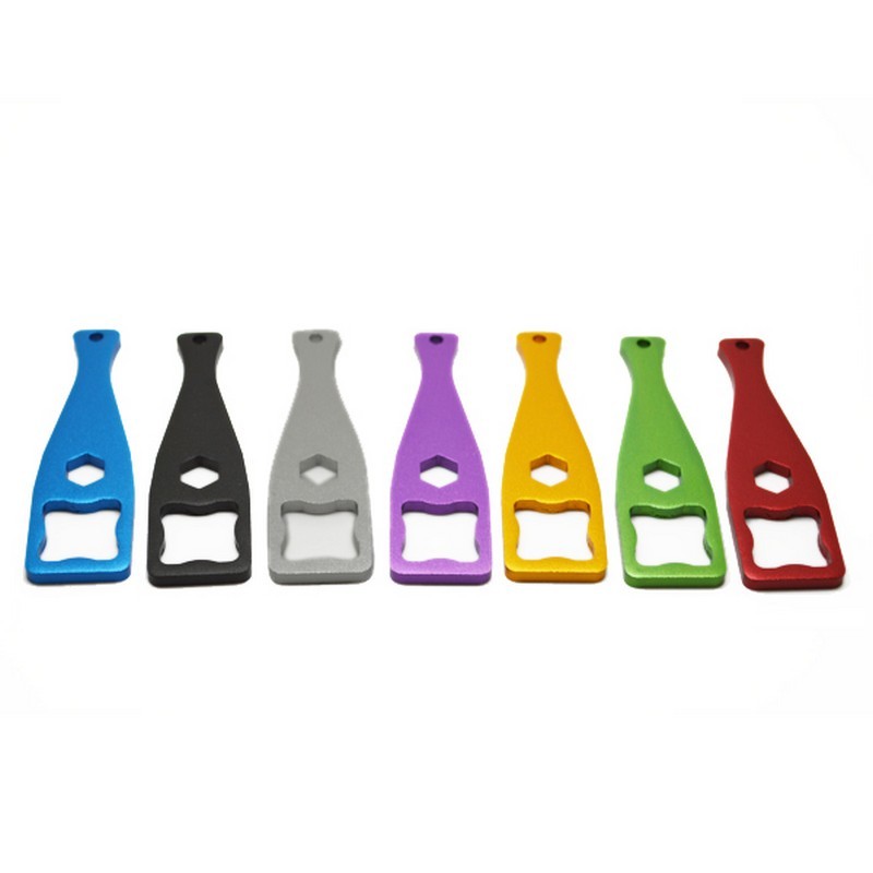 Clé en aluminium CNC - Accessoire de caméra de sport noir - Ítem4