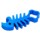 Aluminum Key CNC Style Fish - Sports Camera Accessories - Blue - Item2