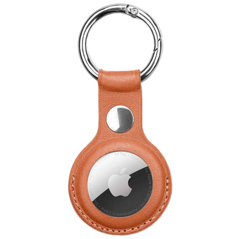 Porte-clés en similicuir compatible avec Apple AirTag - Ítem