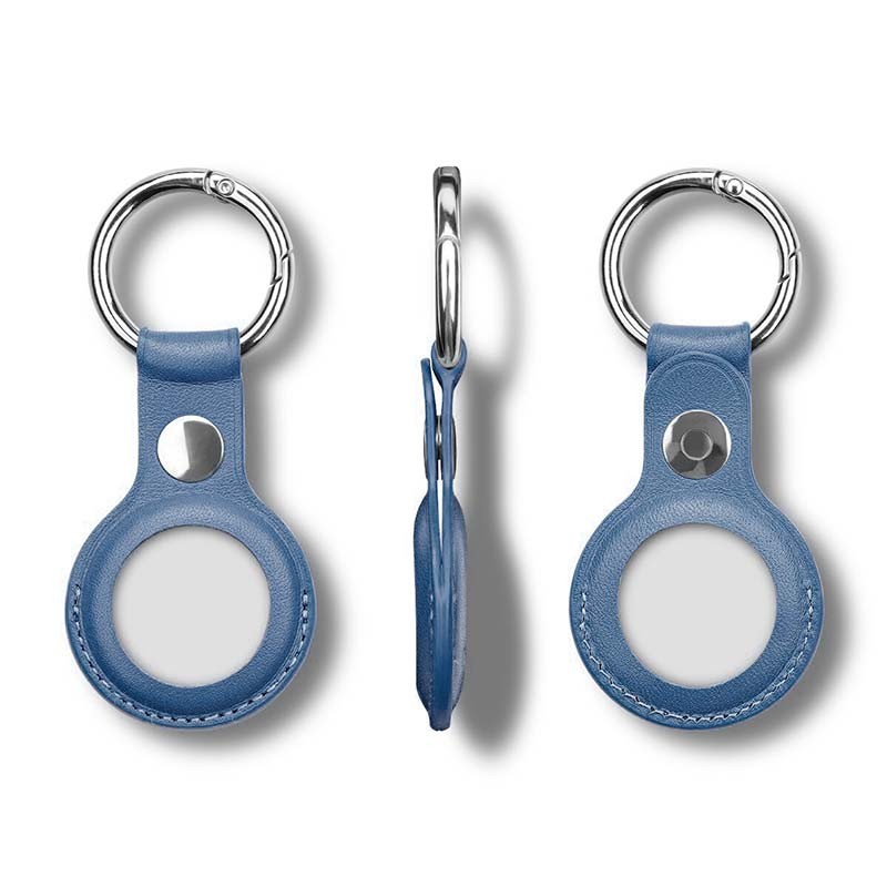 Llavero de polipiel compatible con Apple AirTag