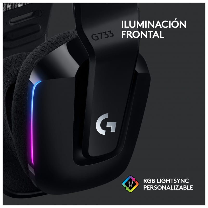 Logitech G G733 Preto - Auricular Auricular sem fios - Item4