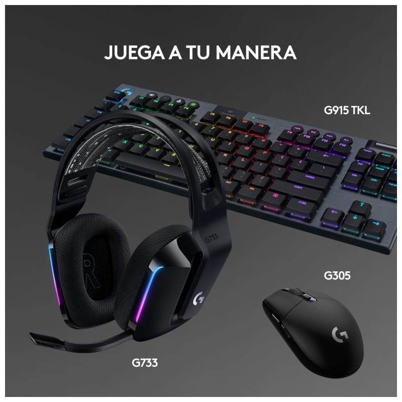 Logitech G G733 Preto - Auricular Auricular sem fios - Item5