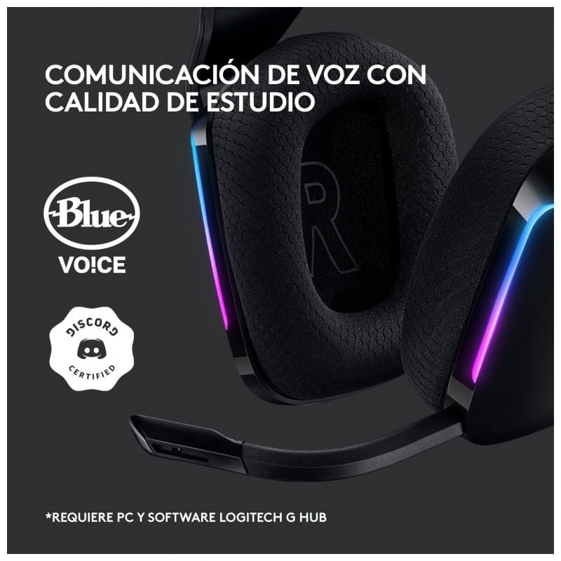Logitech G G733 Preto - Auricular Auricular sem fios - Item7