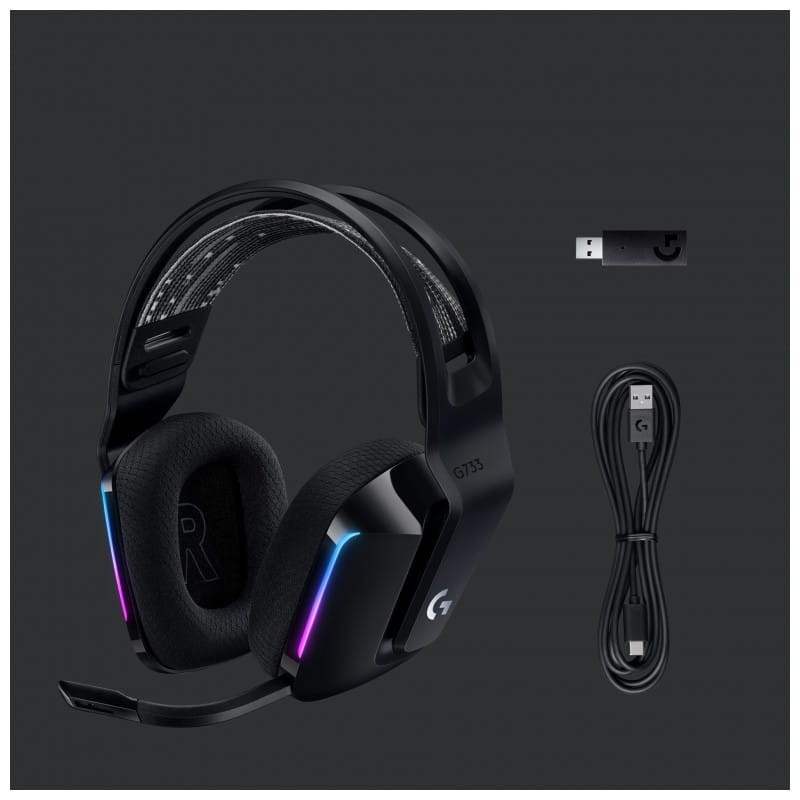 Logitech G G733 Preto - Auricular Auricular sem fios - Item8