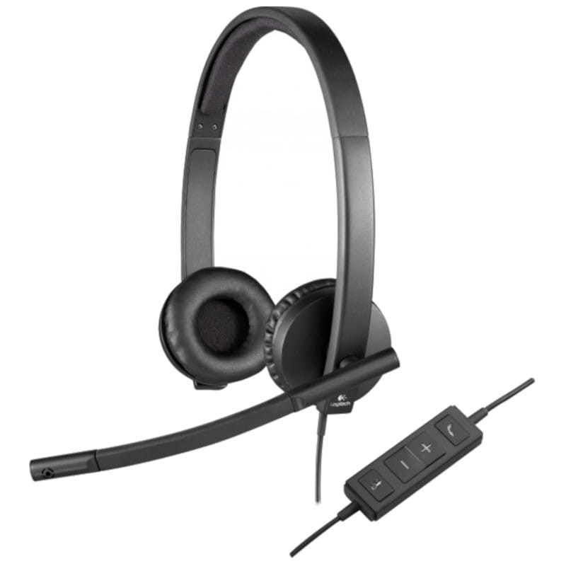 Logitech H570e - Auscultadores com microfone - Item1