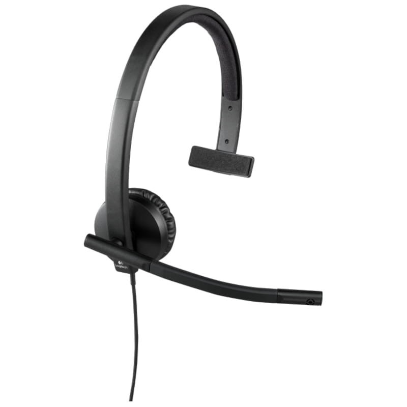 Logitech H570e - Headphones Mono with 