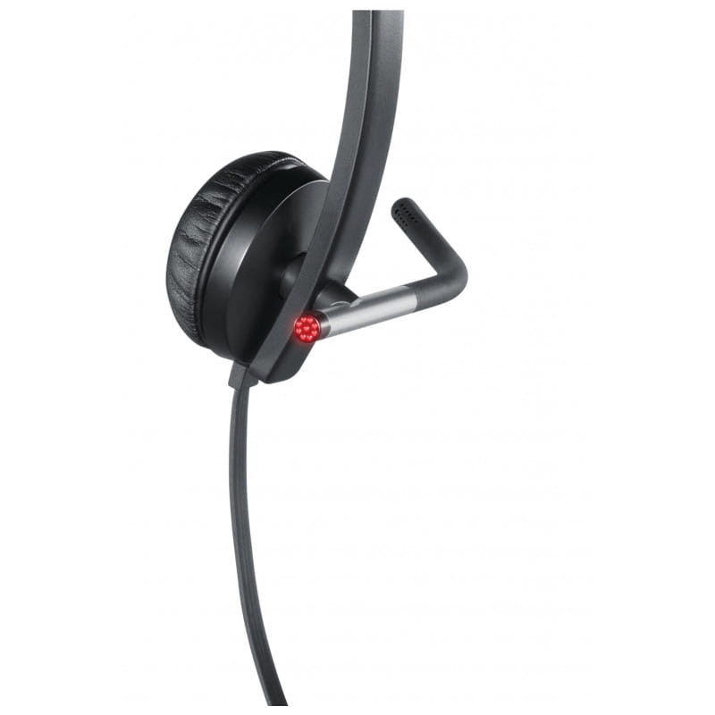 Logitech H650e - Auscultadores com Microfone Preto/Prata - Item3