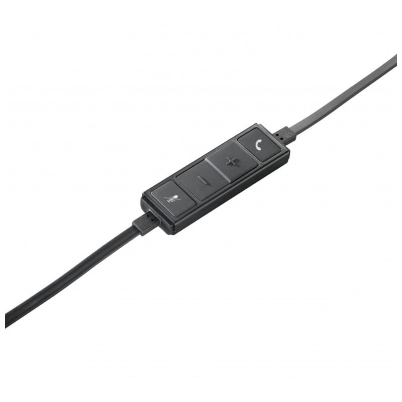 Logitech H650e - Auscultadores com Microfone Preto/Prata - Item4