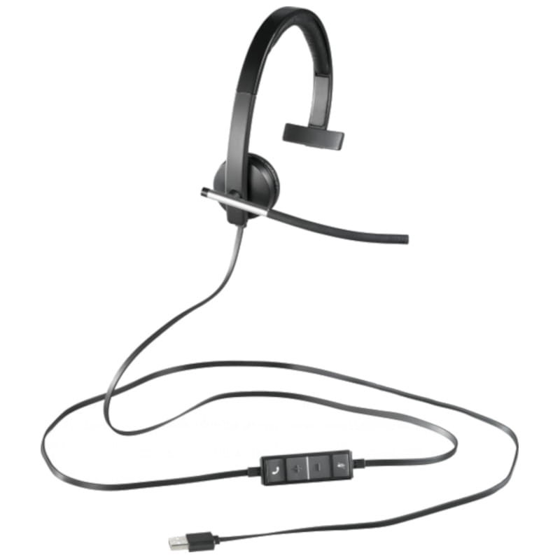 Logitech H650e - Auriculares Mono Negro/Gris - Ítem1