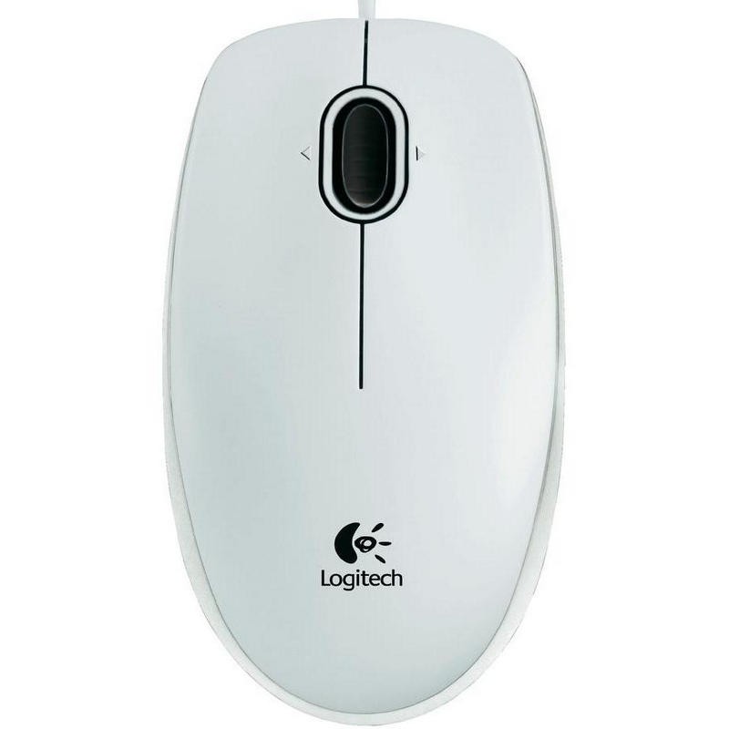 Souria Logitech B100 Blanc USB - 800 DPI - Ítem