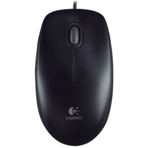 Ratón Logitech B100 - Negro, USB