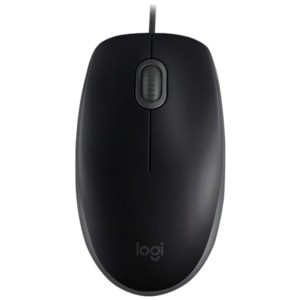 Logitech B110 Silent USB Noir - Souris sans fil - 1000 DPI