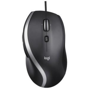 Logitech Corded Mouse M500S USB Negro - Ratón para PC - 4000 DPI
