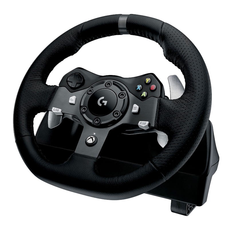 Logitech G920 Volante + Pedales Xbox Series X|S/Xbox One/PC - Ítem1