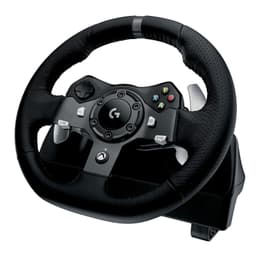 vista frontal e lateral do Volante Logitech G920 para Xbox X/S/One/PC