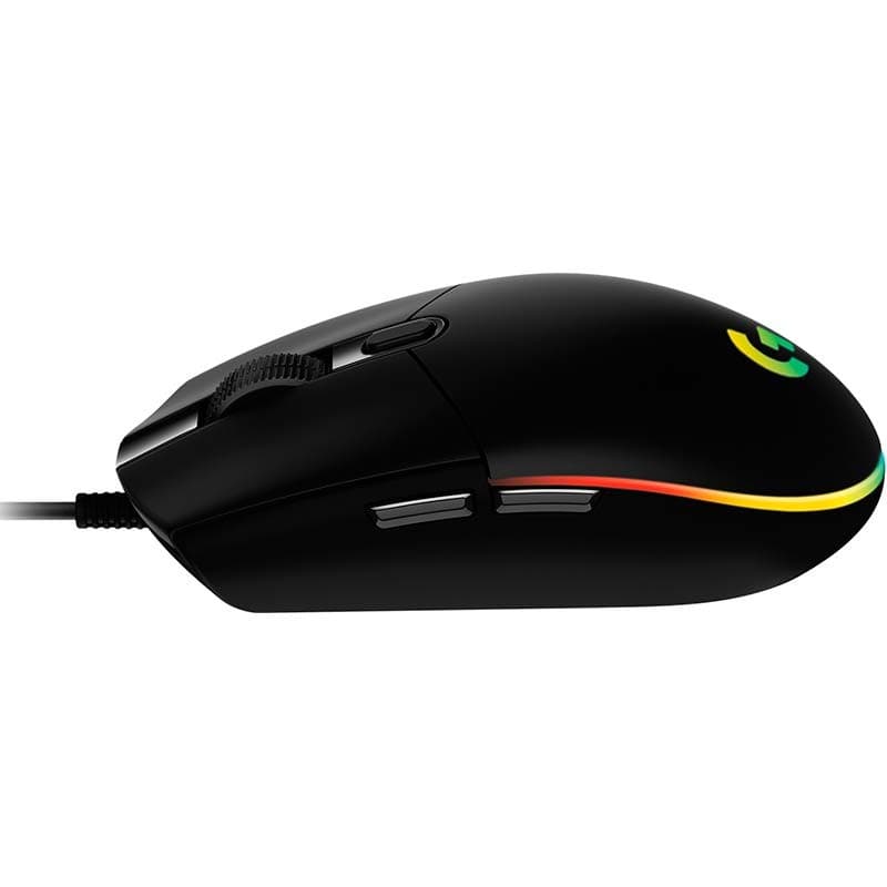 Rato Gaming Logitech G102 USB RGB - Vista lateral 