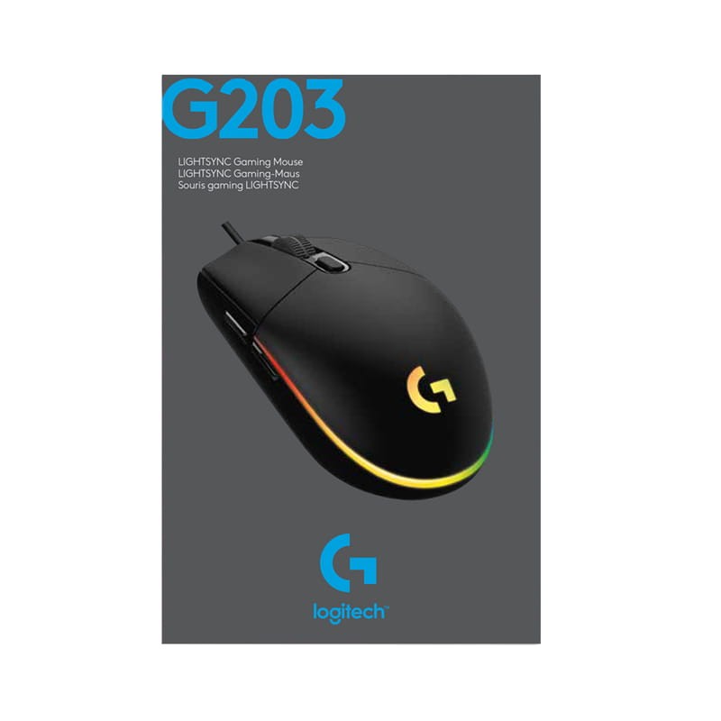 Logitech G G203 Lightsync USB Negro - Ratón Gaming - 8000 DPI - Ítem5