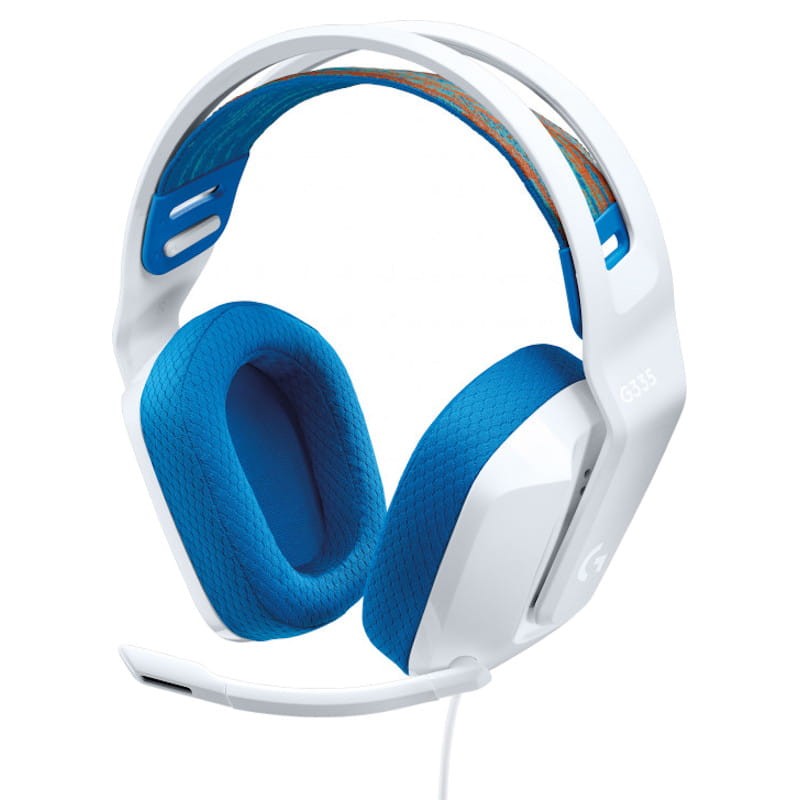 Logitech G335 Fones de Ouvido com Fio Faixa Branca - Item