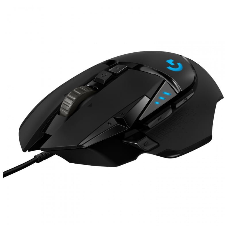 Logitech G G502 Hero USB Preto - Mouse para jogos - 25600 DPI - Item