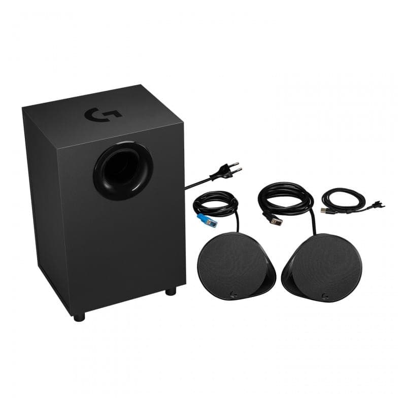 Logitech G G560 -Altavoces PC contenido de la caja