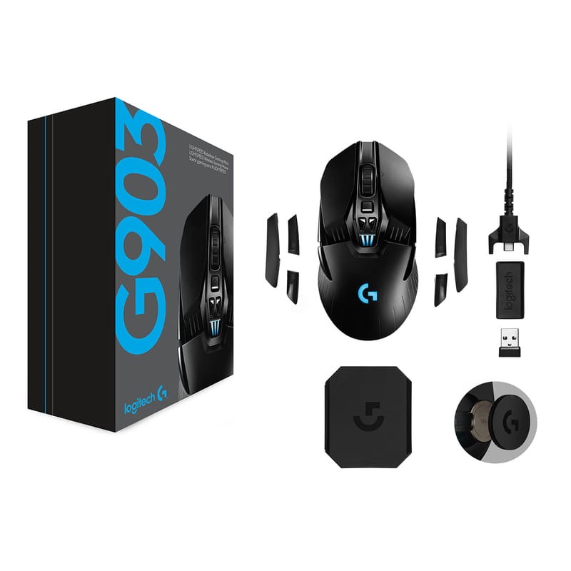 Logitech G G903 Lightspeed USB Negro - Ratón Gaming - 25600 DPI - Ítem6