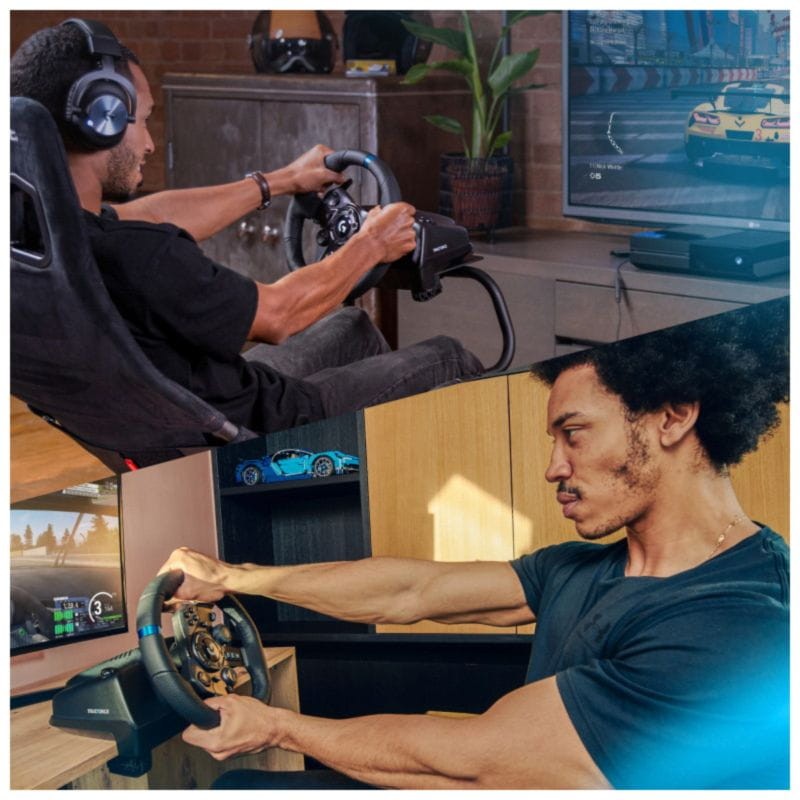 Logitech G G923 Volante + Pedales Xbox Series X/S, Xbox One, PC Color: Negro - Ítem1