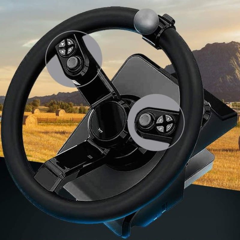 Logitech G Heavy Equipment Bundle Noir USB 2.0 Volant + pédales  Analogique/Numérique PC