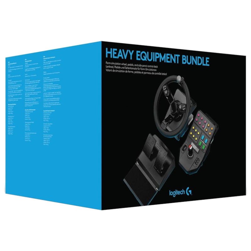Logitech G Heavy Equipment Bundle PC Preto USB 2.0 - Volante + Pedais - Item7