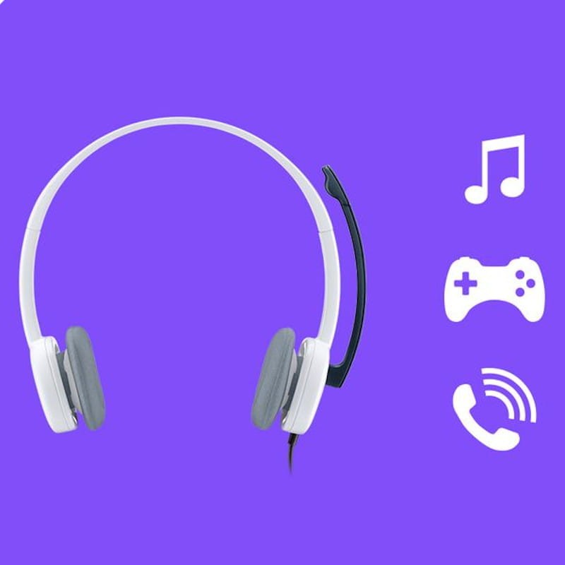 Logitech H150 Auriculares con Micrófono Blanco - Ítem9