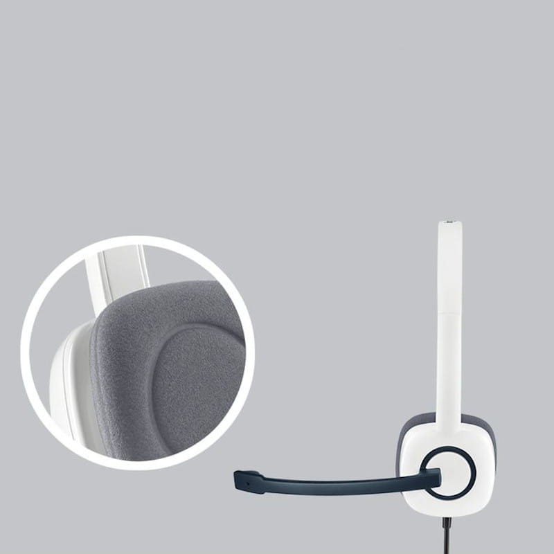 Logitech H150 Auriculares con Micrófono Blanco - Ítem4