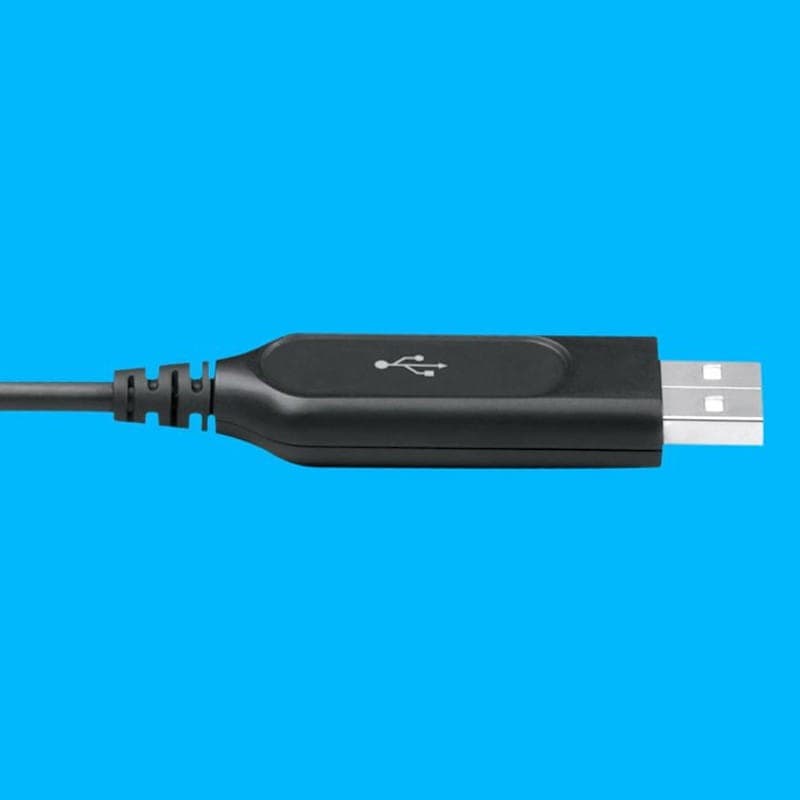 Logitech H390 USB Auriculares con Micrófono - USB